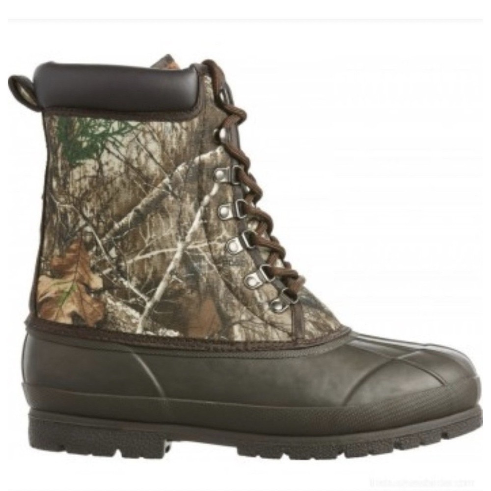 Magellan Outdoors Youth Boys 6 Realtree Camo Duck Hunting Boots 157861 Brown